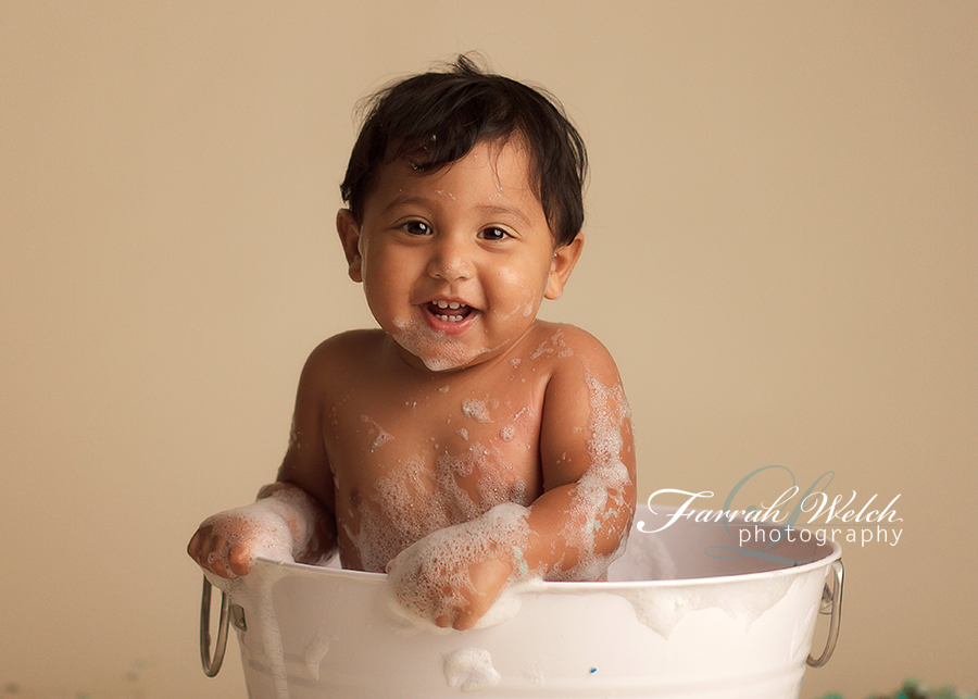 Santa Clarita Cake Smash Photographer