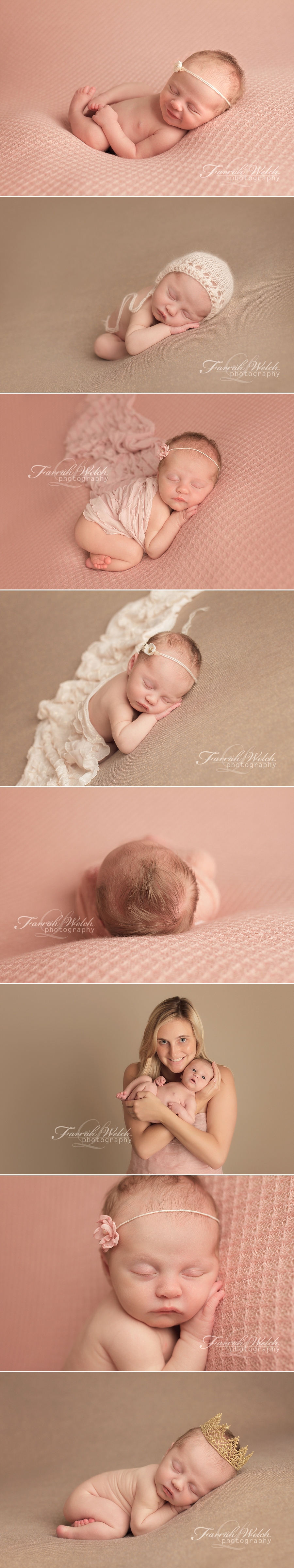 claire, santa clarita newborn photography