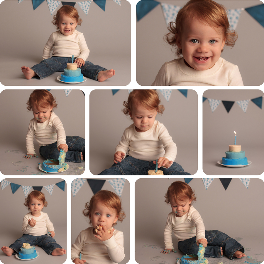 Santa Clarita Cake Smash Photography