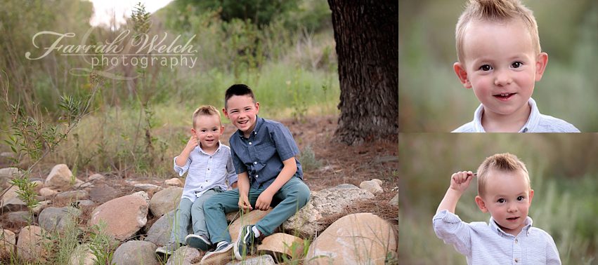 Santa Clarita Family Photography - Caleb and Jameson